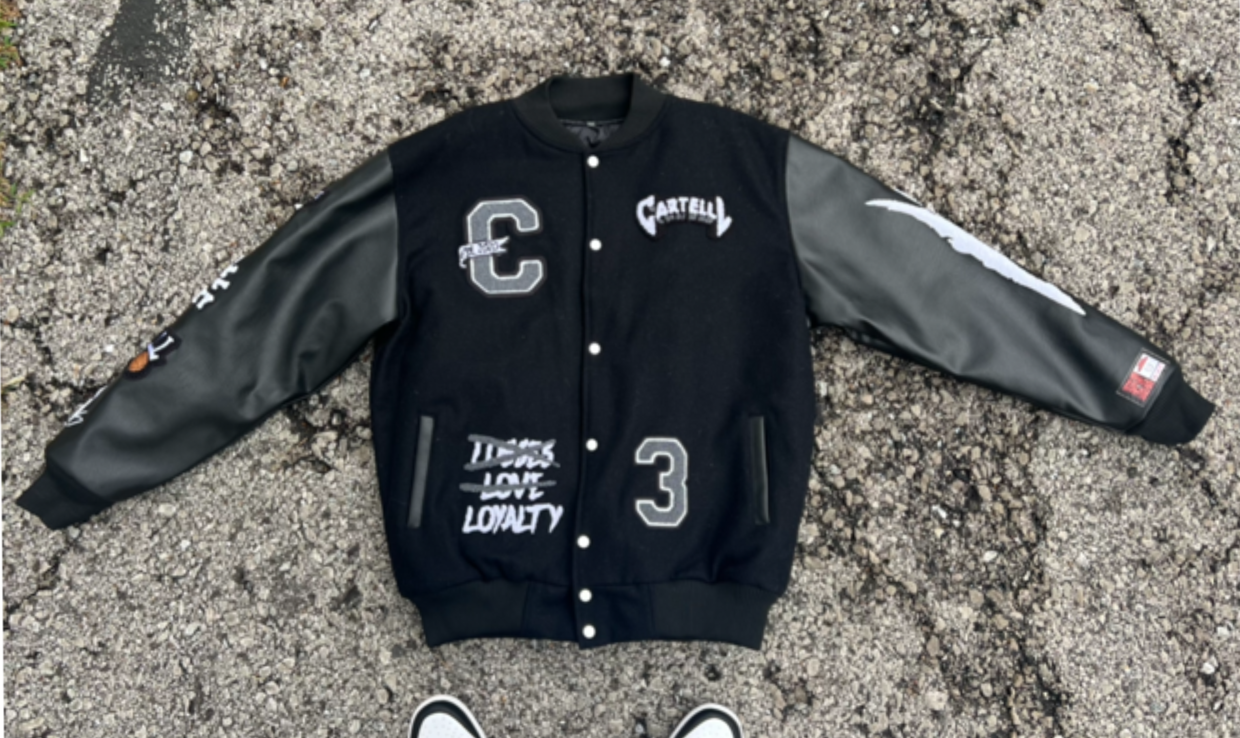 3llls Cartelll Letterman Jacket - Image 5