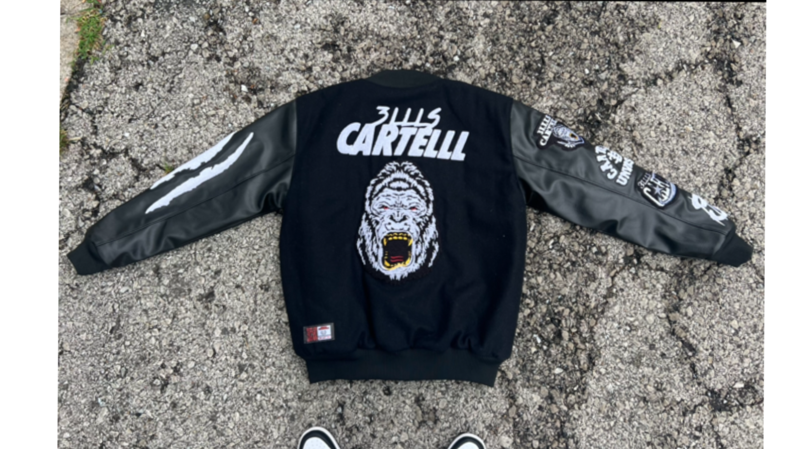 3llls Cartelll Letterman Jacket - Image 7