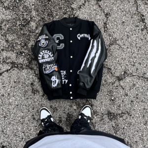 3llls Cartelll Letterman Jacket