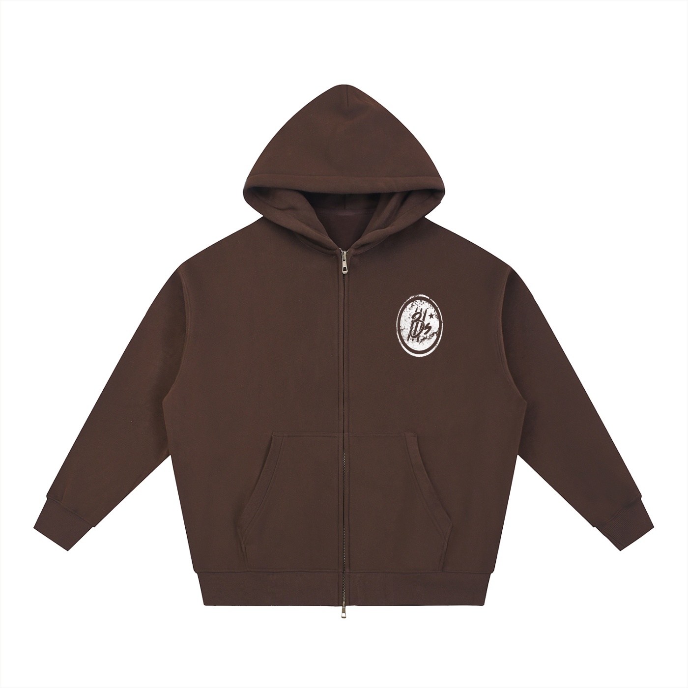 3llls Skull Oversized Fleece Boxy Jacket - Image 7