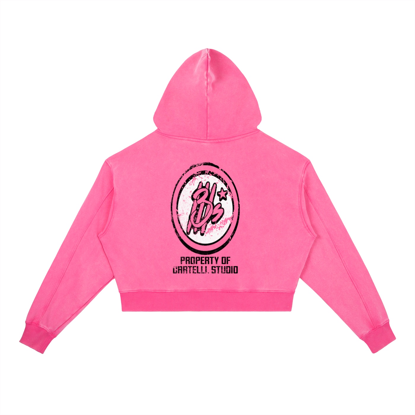 3llls Cartelll Vintage Washed Heavyweight Hoodie - Image 2