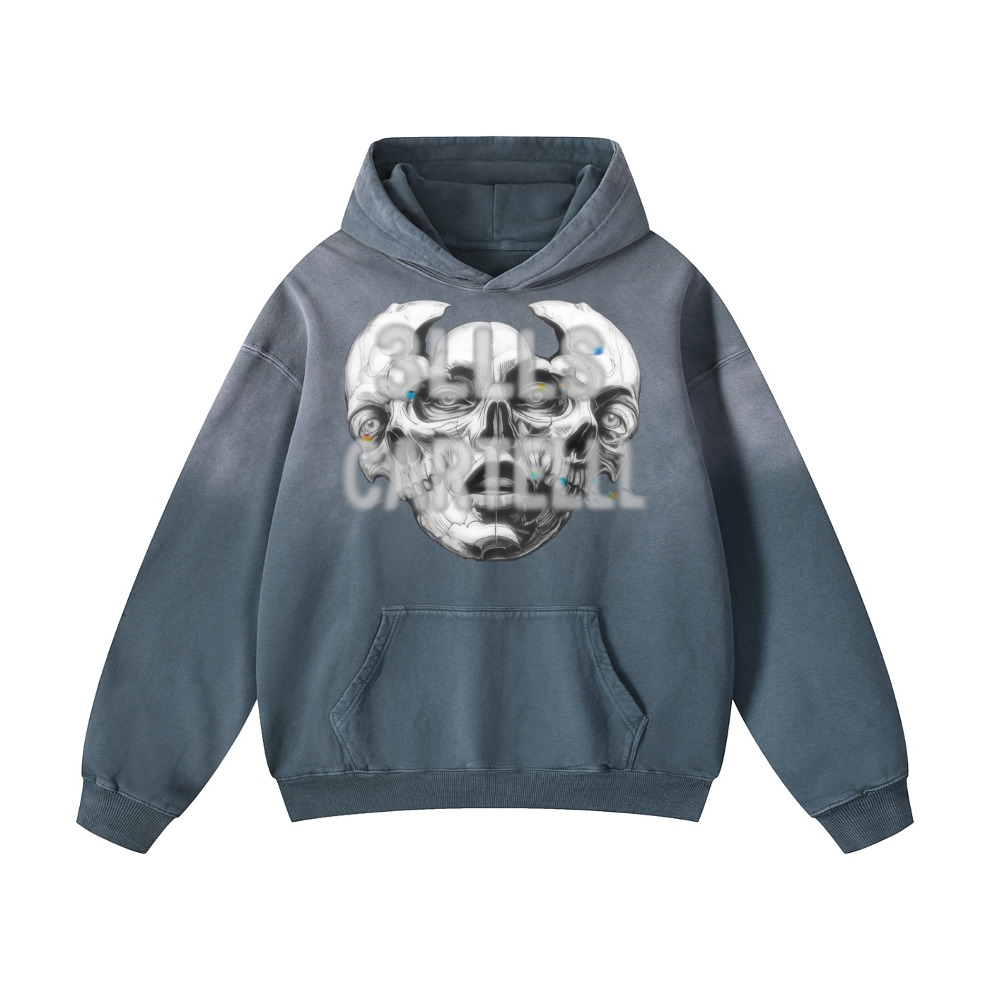 Cartelll Heavyweight Sunfade Oversized Hoodie - Image 7