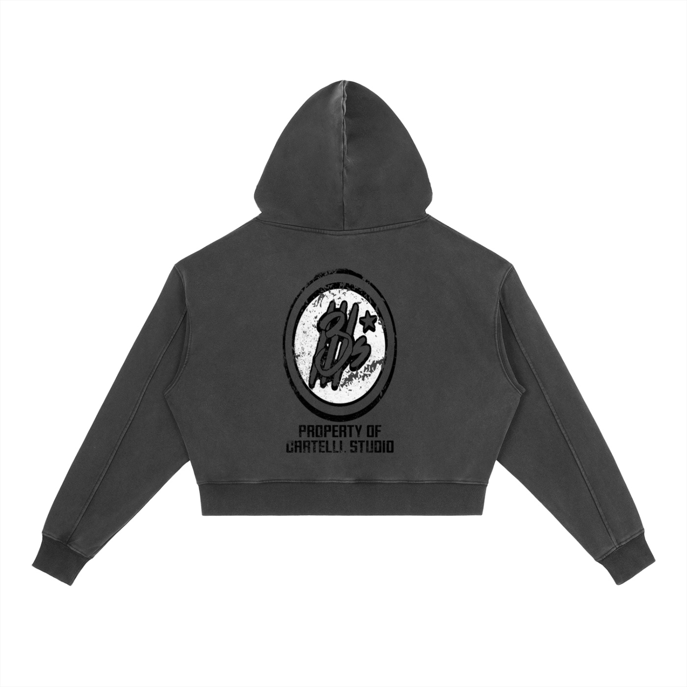 3llls Cartelll Vintage Washed Heavyweight Hoodie - Image 4