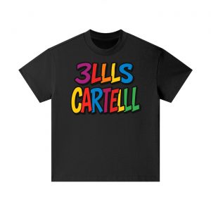 3llls Cartelll Color Block Kids T-Shirt