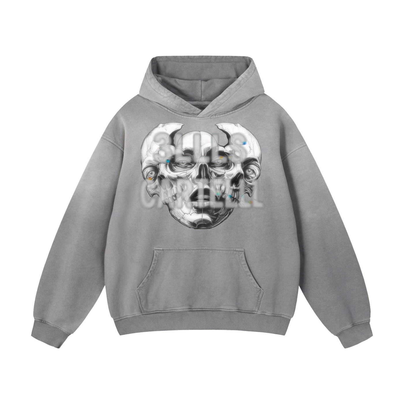 Cartelll Heavyweight Sunfade Oversized Hoodie - Image 9