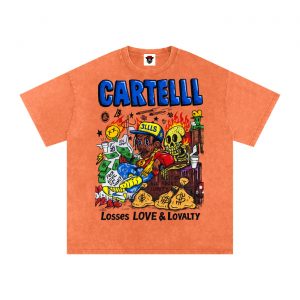 Cartelll Snow Washed Graphic T-Shirt